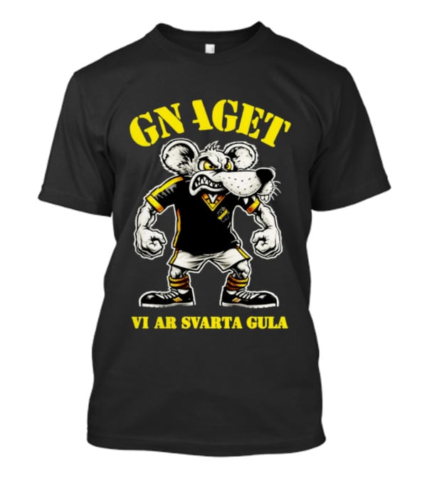 GNAGET AIK Vi Är Svarta Gula Sweden Football Fan Gear T-Shirt