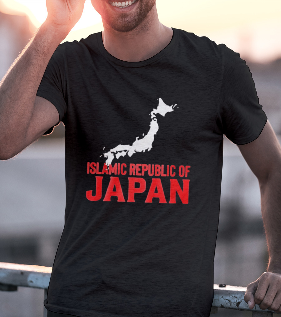 Islamic Republic Of Japan Map 2026 T-Shirt