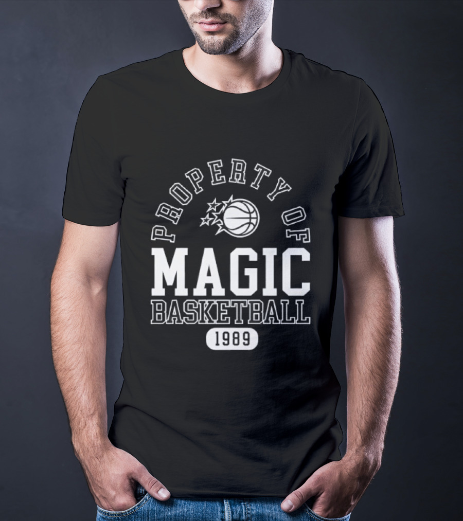 Magic Basketball 1989 Property Of Orlando Magic T-Shirt