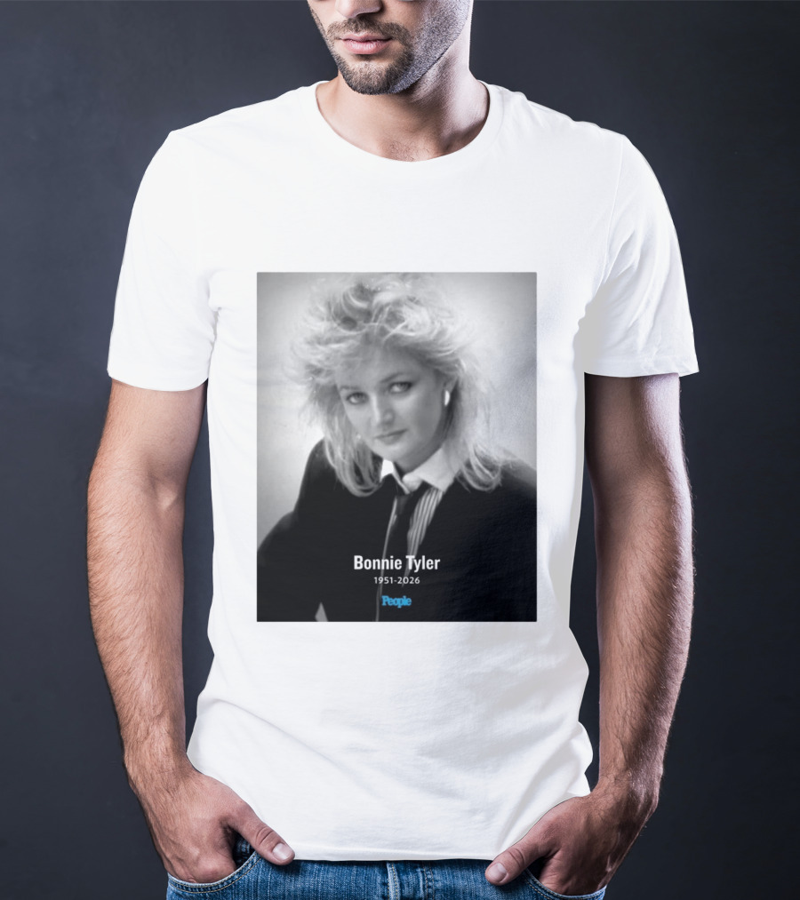 Bonnie Tyler 1951 2026 People Magazine T-Shirt