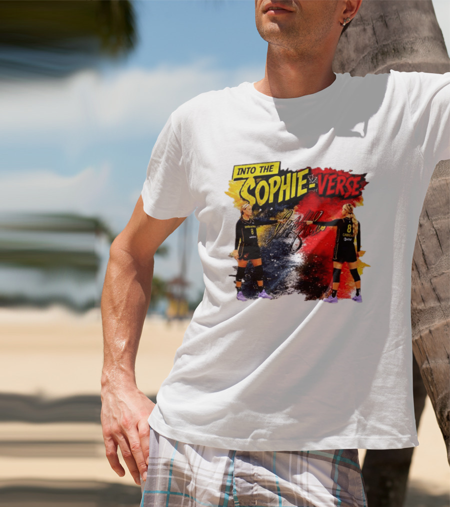 Into The Sophie Verse Sophie Cunningham Indiana Fever WNBA T-Shirt