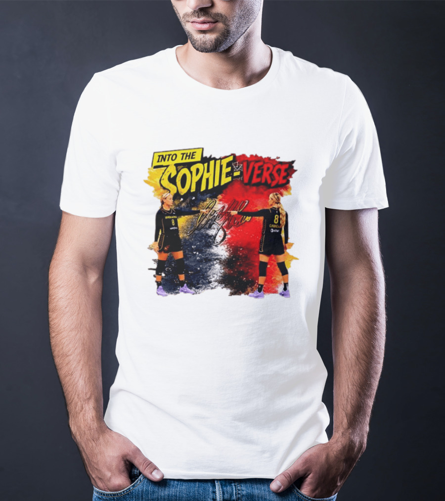 Into The Sophie Verse Sophie Cunningham Indiana Fever WNBA T-Shirt