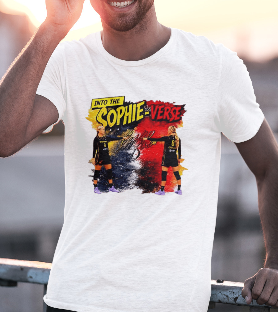 Into The Sophie Verse Sophie Cunningham Indiana Fever WNBA T-Shirt