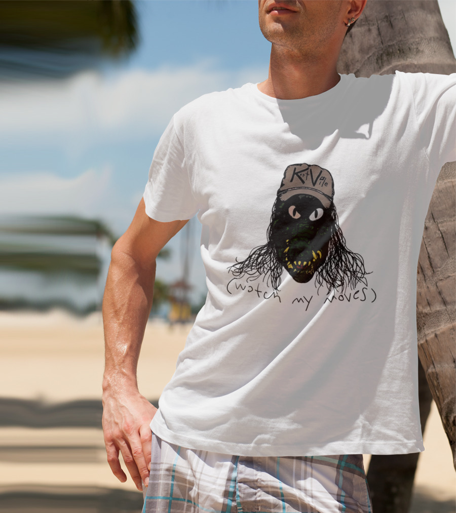 Kurt Vile My Moves Indie Rock Monster Hat T-Shirt