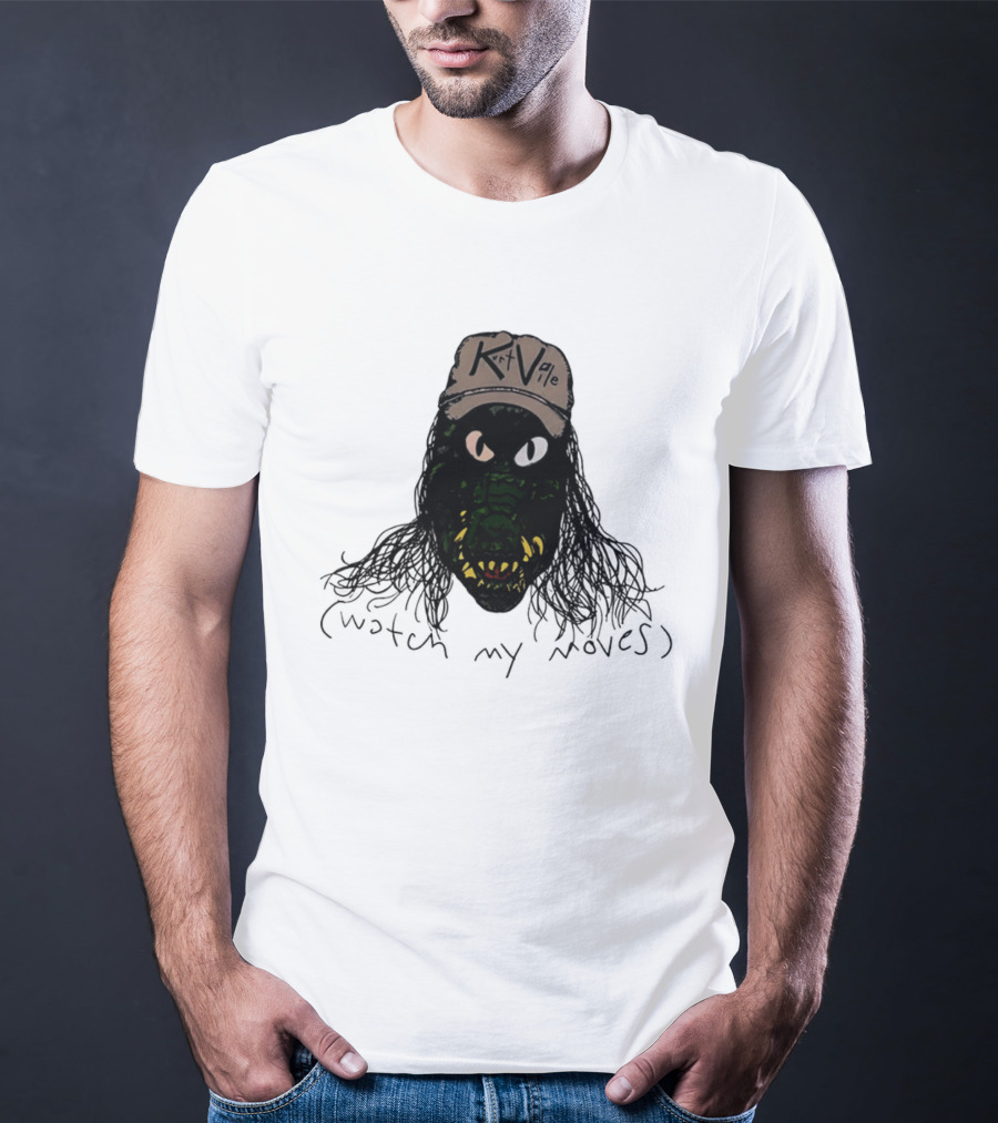 Kurt Vile My Moves Indie Rock Monster Hat T-Shirt