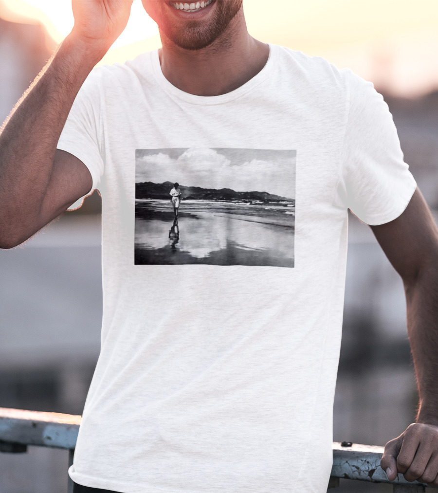 Leslie Cheung Days Of Being Wild Beach Scene Fortune Star Media Black And White Photography T-Shirt