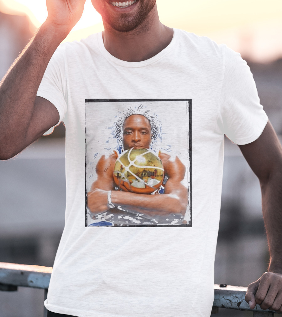 OG Anunoby Basketball Reflection Artistic Slam Magazine Photoshoot T-Shirt