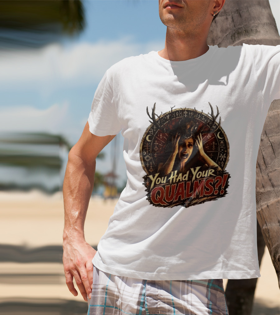 Patricia Widows Bay You Had Your Qualms Ritual Symbolism Antlered Figure T-Shirt