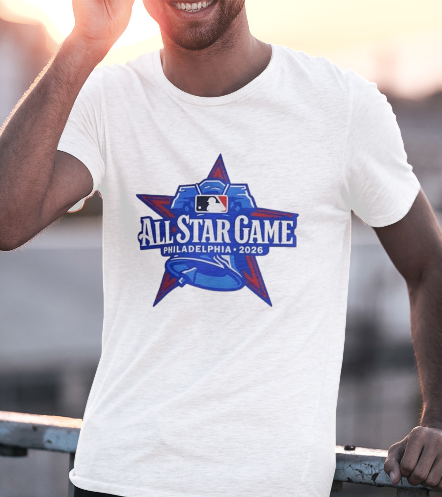 Philadelphia Phillies MLB All Star Game 2026 Drop Shoulder T-Shirt