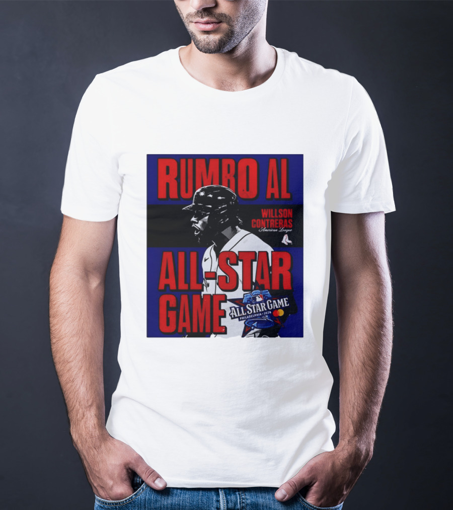 Rumbo AL All Star Game 2026 Willson Contreras Boston Red Sox Philadelphia T-Shirt