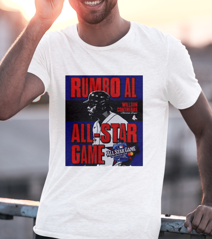 Rumbo AL All Star Game 2026 Willson Contreras Boston Red Sox Philadelphia T-Shirt