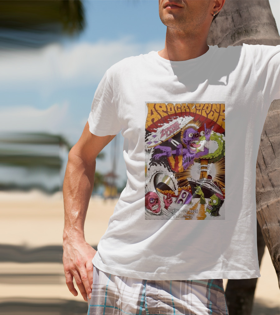 Zombie Land Apocalypse June 19 20 2026 Waterfront Event T-Shirt