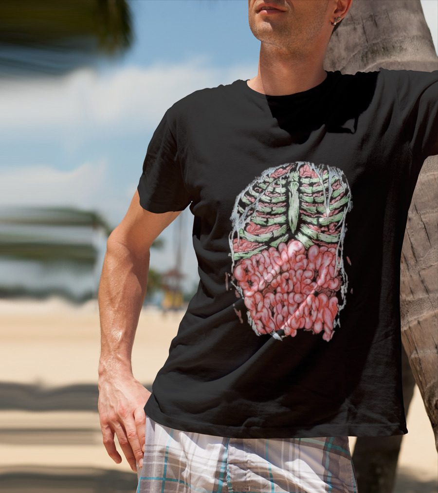 Bring Me The Horizon BMTH Ribcage Skeleton 2026 T-Shirt