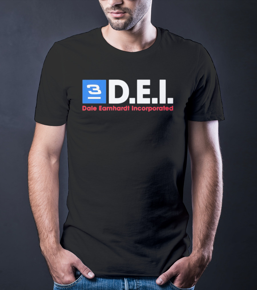 Dale Earnhardt Incorporated DEI 3 Racing Number T-Shirt