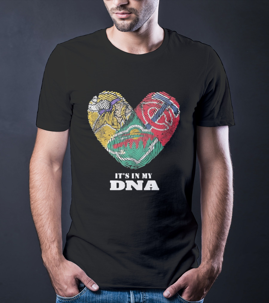 Minnesota Vikings Timberwolves Wild It's In My DNA T-Shirt