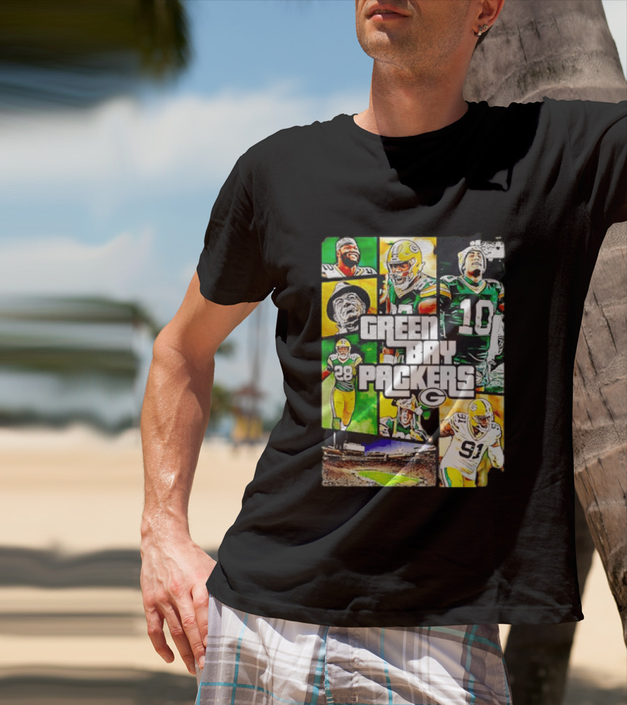 Green Bay Packers Football NFL Team Fan Merchandise T-Shirt