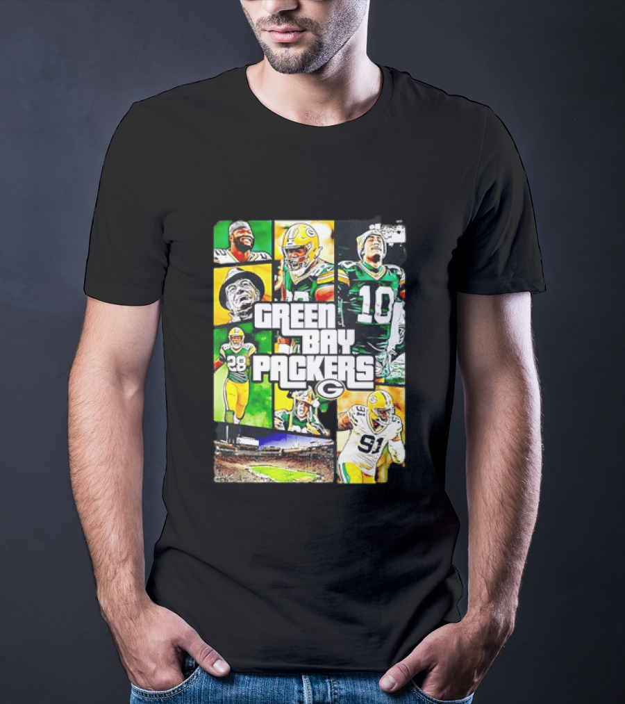 Green Bay Packers Football NFL Team Fan Merchandise T-Shirt