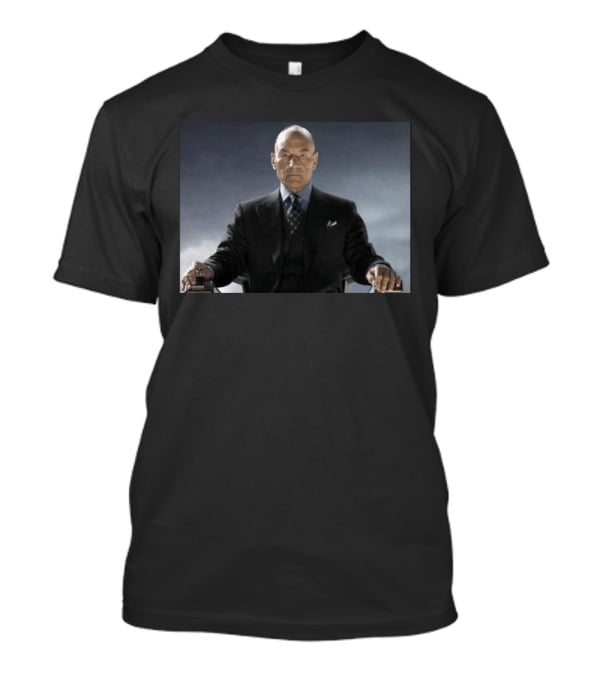Patrick Stewart Never Retires Iconic Star Role Suit Image T-Shirt