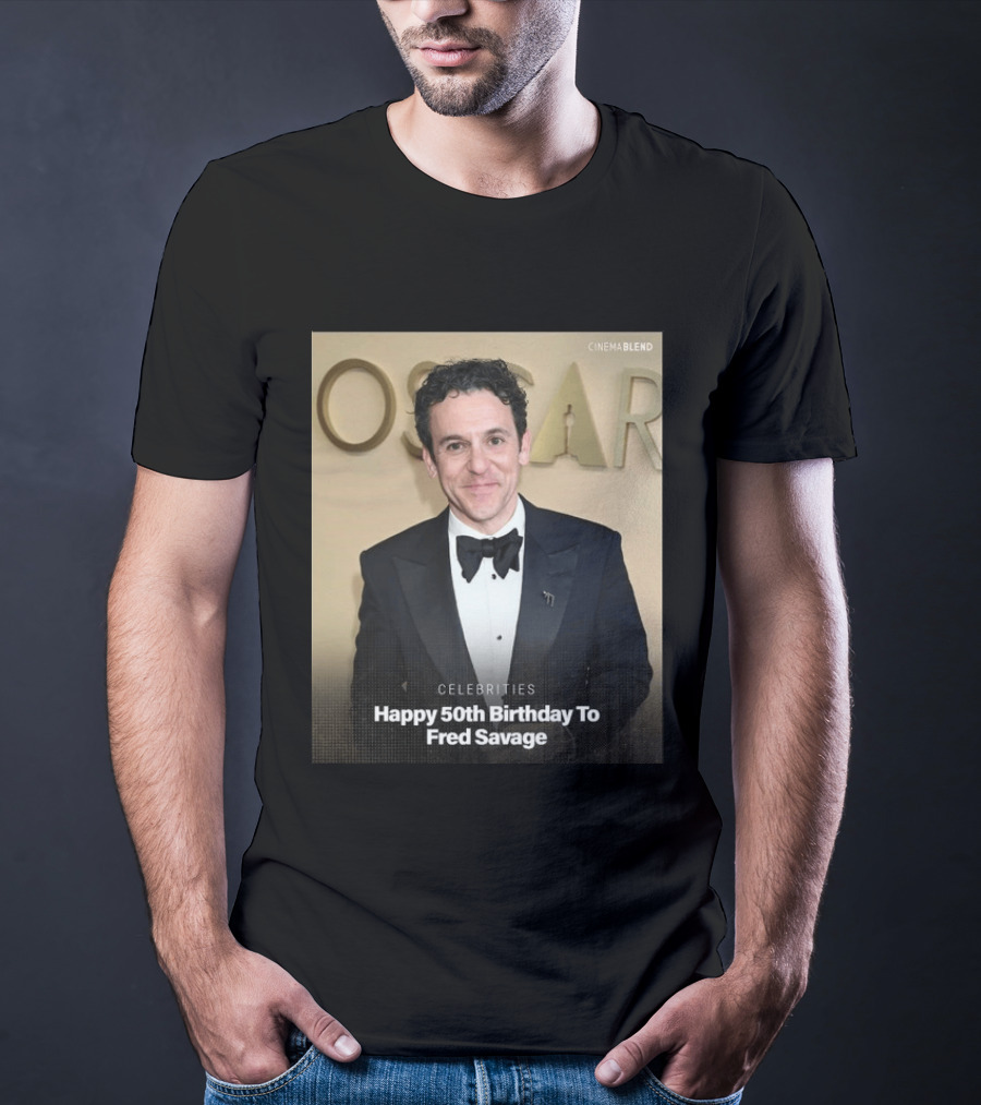 Happy 50th Birthday To Fred Savage CinemaBlend Celebrities T-Shirt