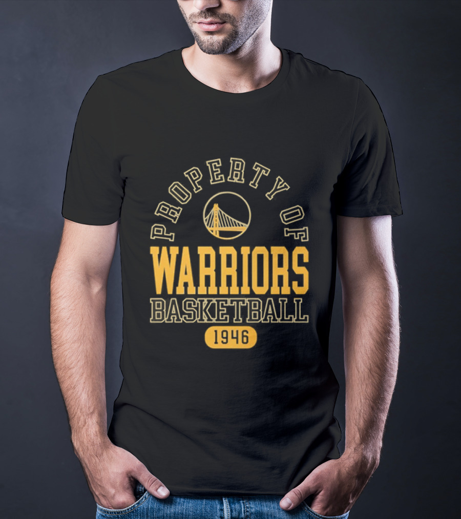 Property Of Warriors Basketball 1946 Golden State Iconic Team Heritage T-Shirt