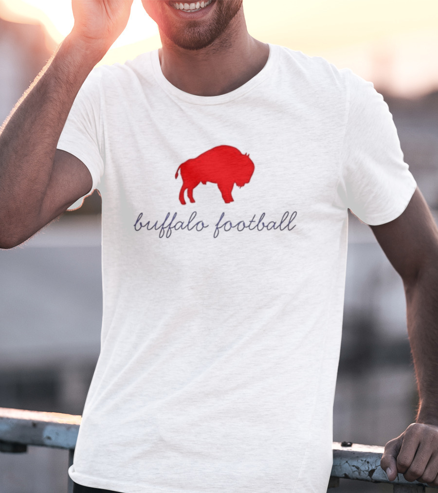 Buffalo Football Red Buffalo T-Shirt