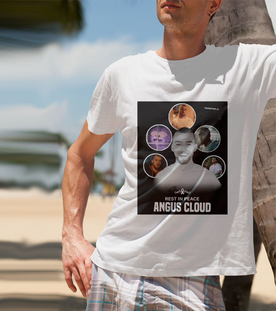 Angus Cloud Memorial Tribute AnimeFeels Rest In Peace T-Shirt