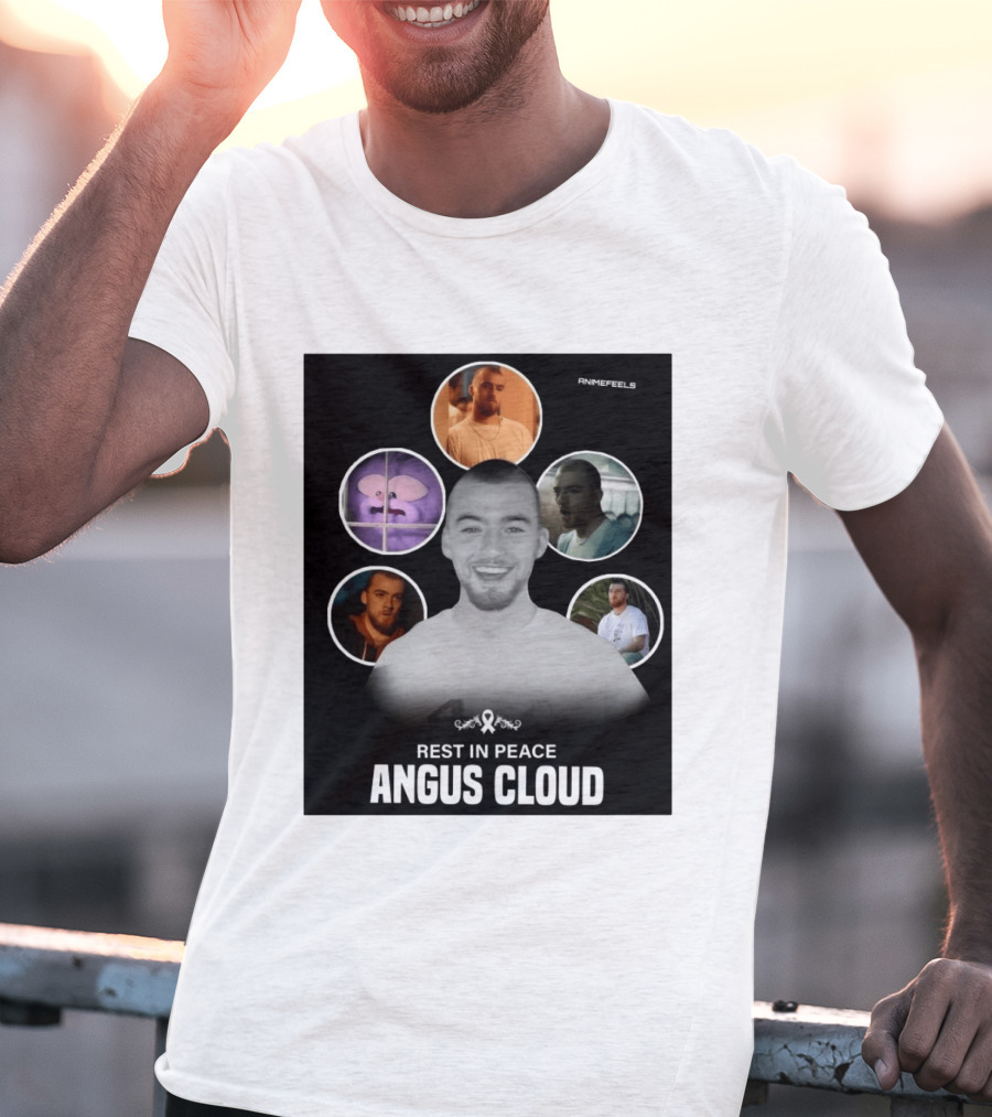 Angus Cloud Memorial Tribute AnimeFeels Rest In Peace T-Shirt