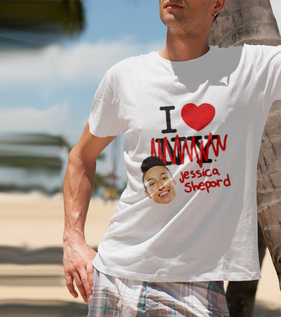 I Love NY Jessica Shepard Heartbeat T-Shirt