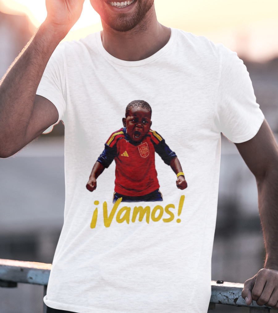 ¡Vamos! Lamine Yamal Spain Football Meme Spain Team Spirit T-Shirt