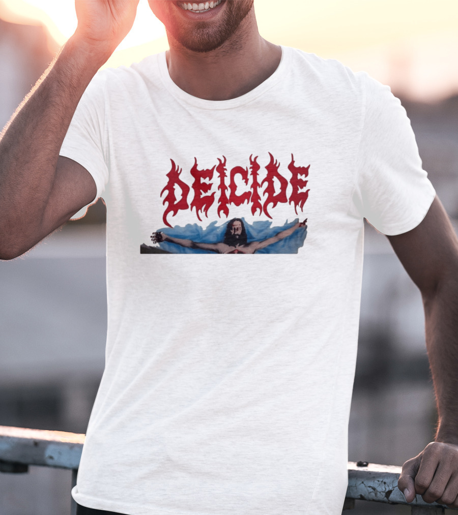 Deicide Once Upon The Cross Album Cover T-Shirt