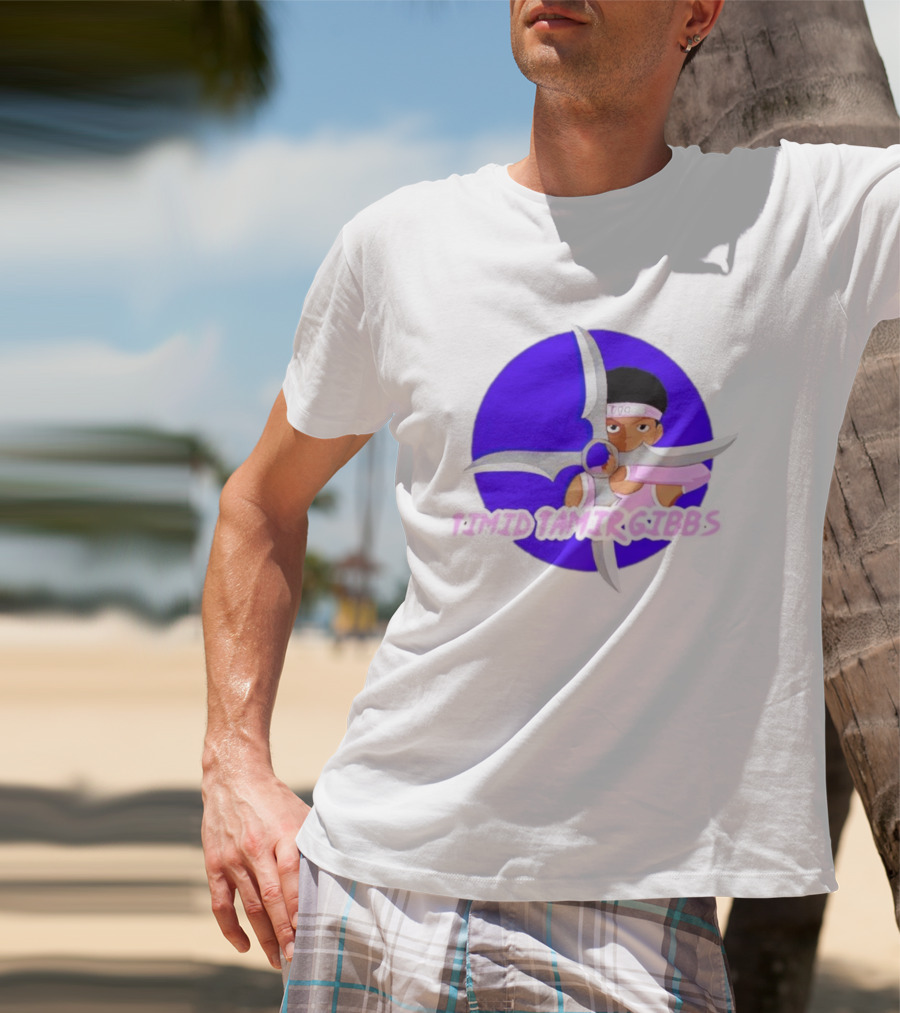 Timid Tamir Gibbs Windmill Shuriken Ninja T-Shirt