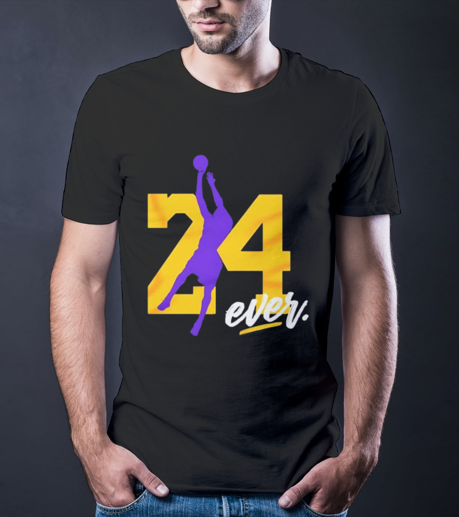 Kobe Bryant Los Angeles Lakers 24 Ever Basketball Legend T-Shirt
