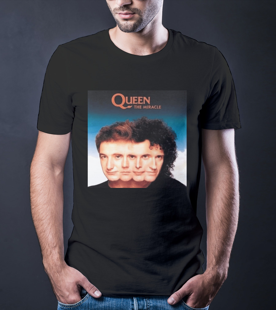 Queen The Miracle Album Cover Art May 1989 Release T-Shirt