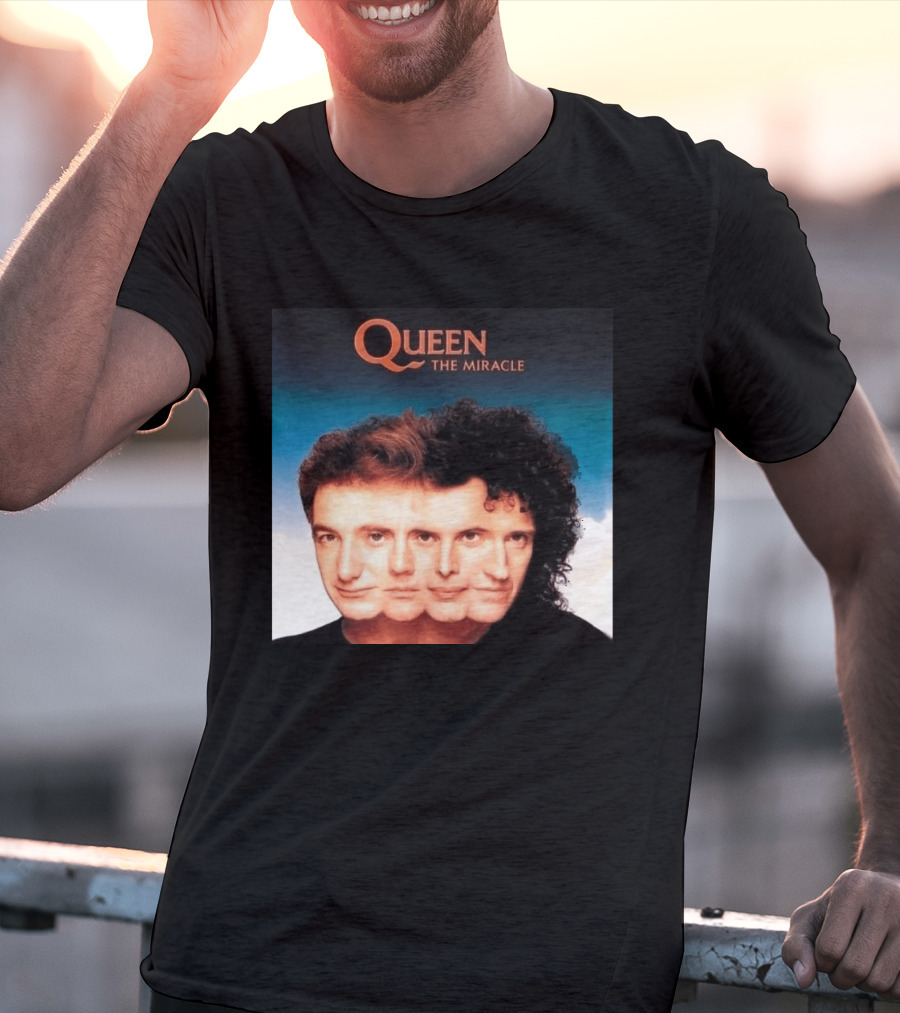 Queen The Miracle Album Cover Art May 1989 Release T-Shirt