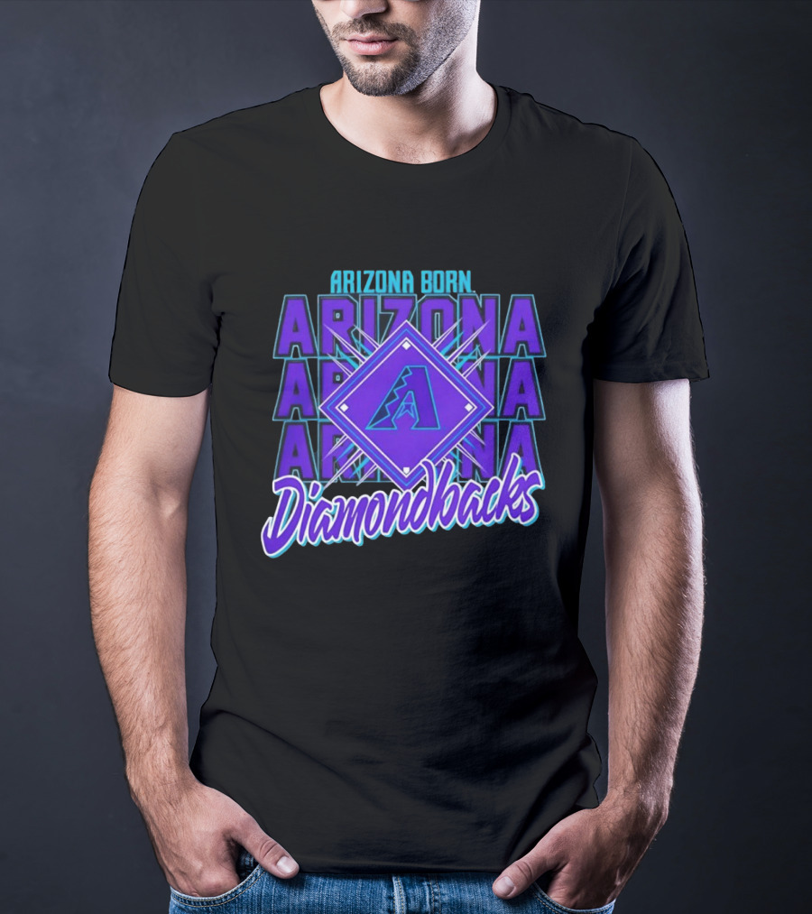 Arizona Born Arizona Diamondbacks MLB Fan Gear T-Shirt