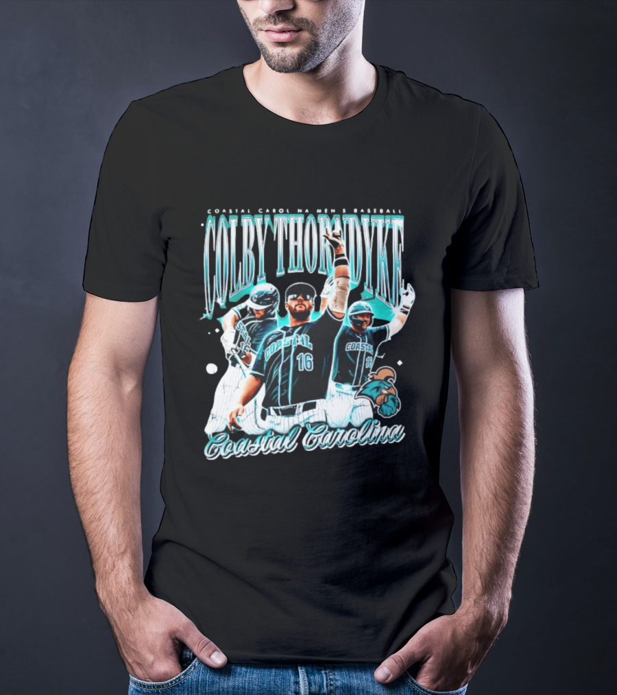 Coastal Carolina Chanticleers Colby Thoradyke Baseball Coastal Carolina T-Shirt