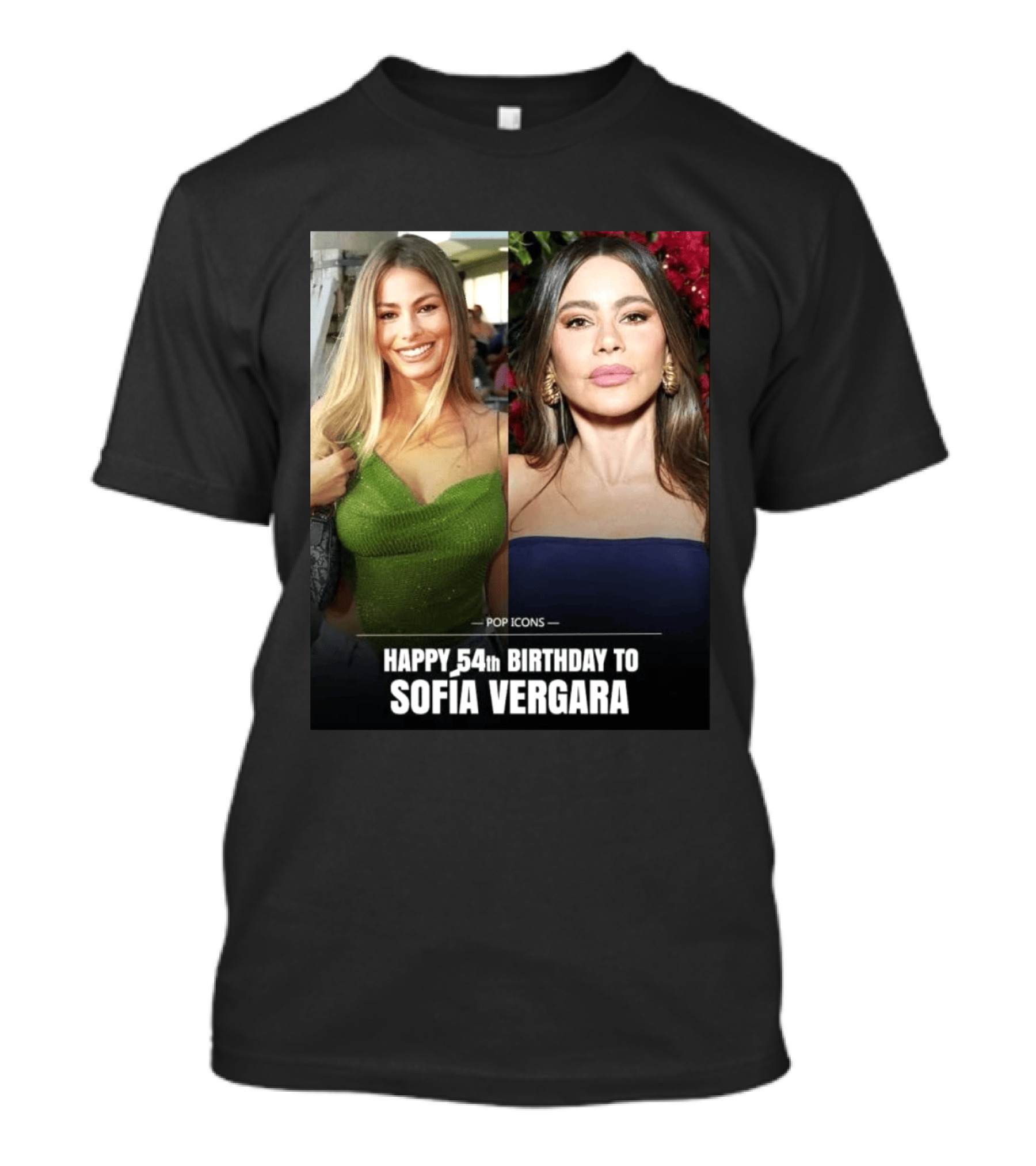 Pop Icons Happy 54th Birthday To Sofia Vergara T-Shirt