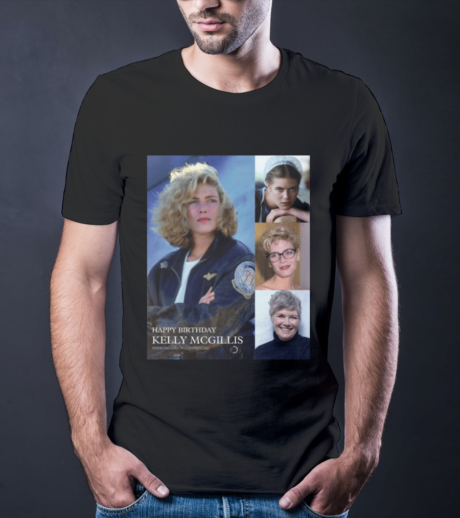 Happy Birthday Kelly McGillis Photos Compilation T-Shirt