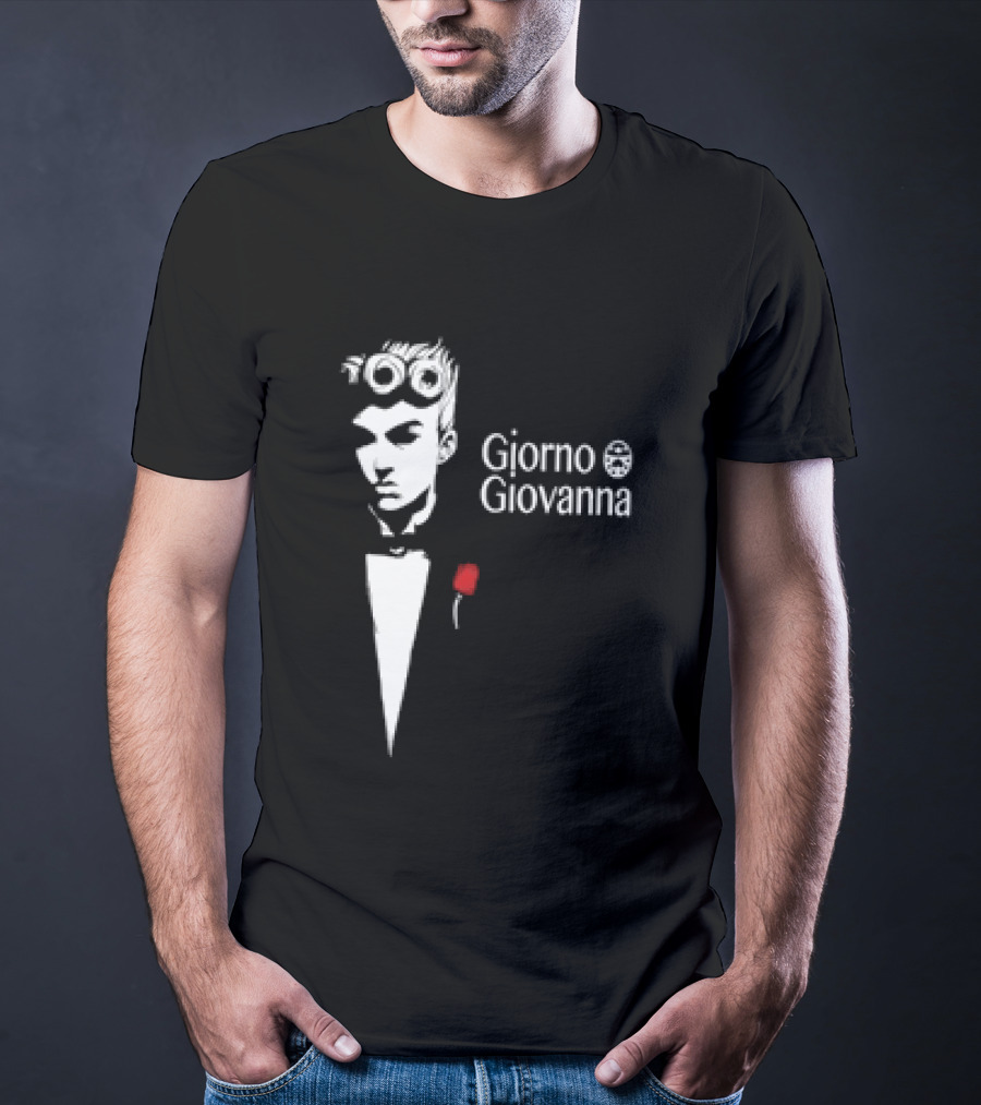 JoJo's Bizarre Adventure Giorno Giovanna Godfather T-Shirt
