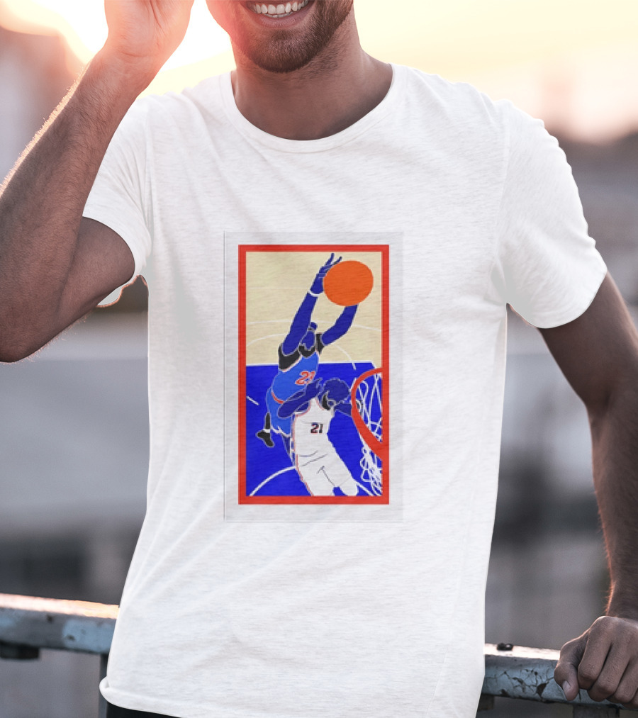 Hang It In The Louvre 2026 OG New York Knicks Dunk T-Shirt