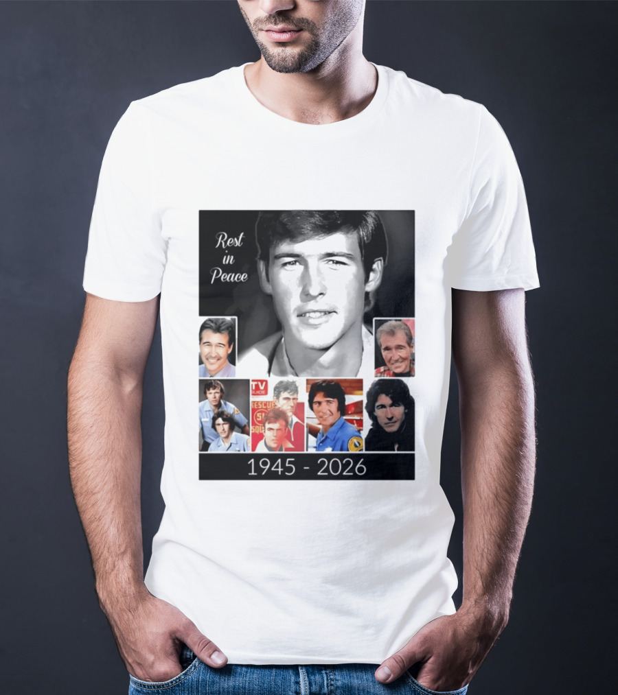Rest In Peace Randolph Mantooth 1945 2026 Rescue Squad Tribute Images T-Shirt