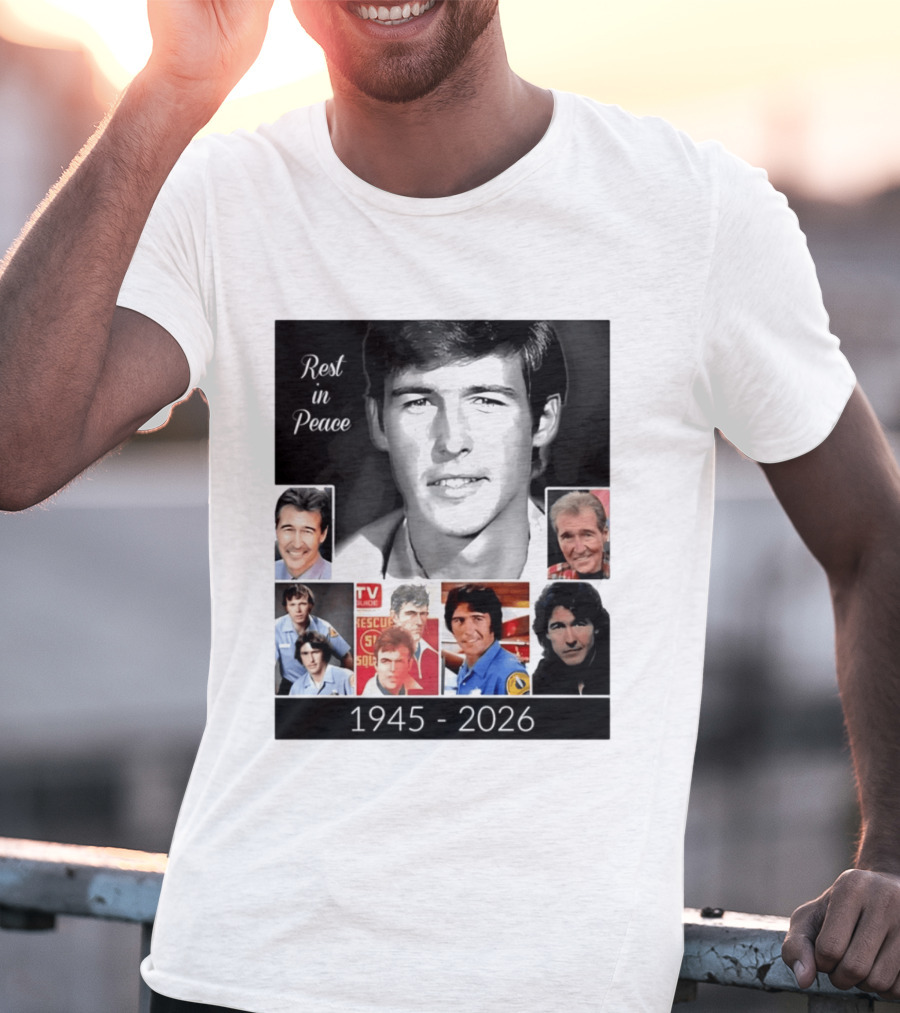 Rest In Peace Randolph Mantooth 1945 2026 Rescue Squad Tribute Images T-Shirt