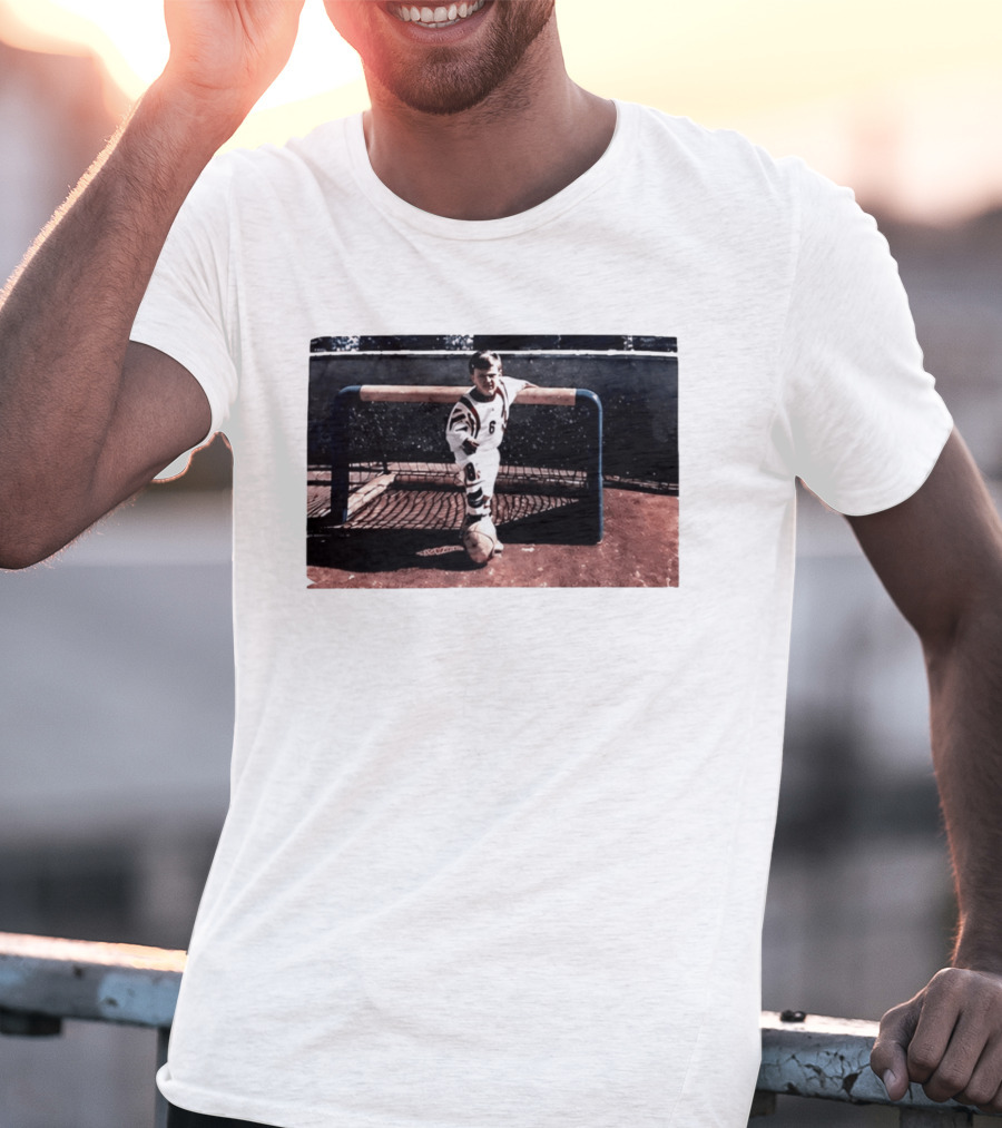 Laura Schmitt Kylian Mbappe Kid Soccer Goalpost Player Number 6 T-Shirt