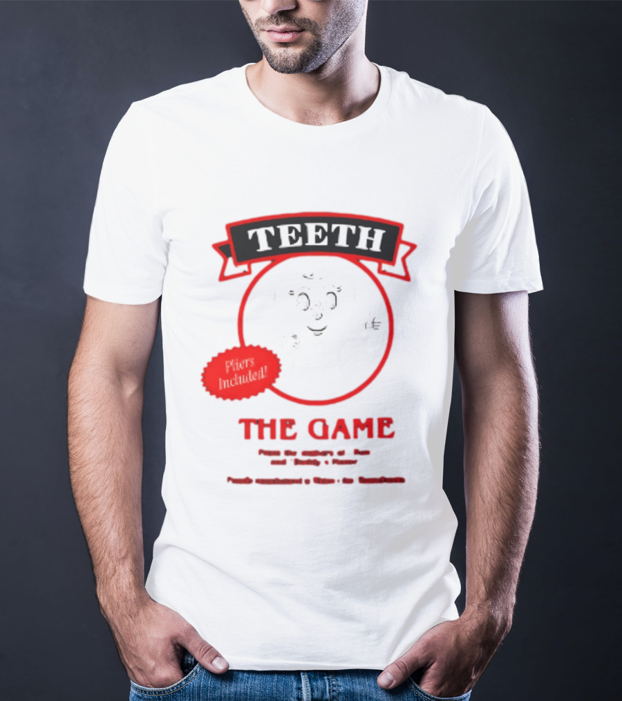 Teeth The Game Pliers Included From The Authors Of Widow's Bay Board Game T-Shirt