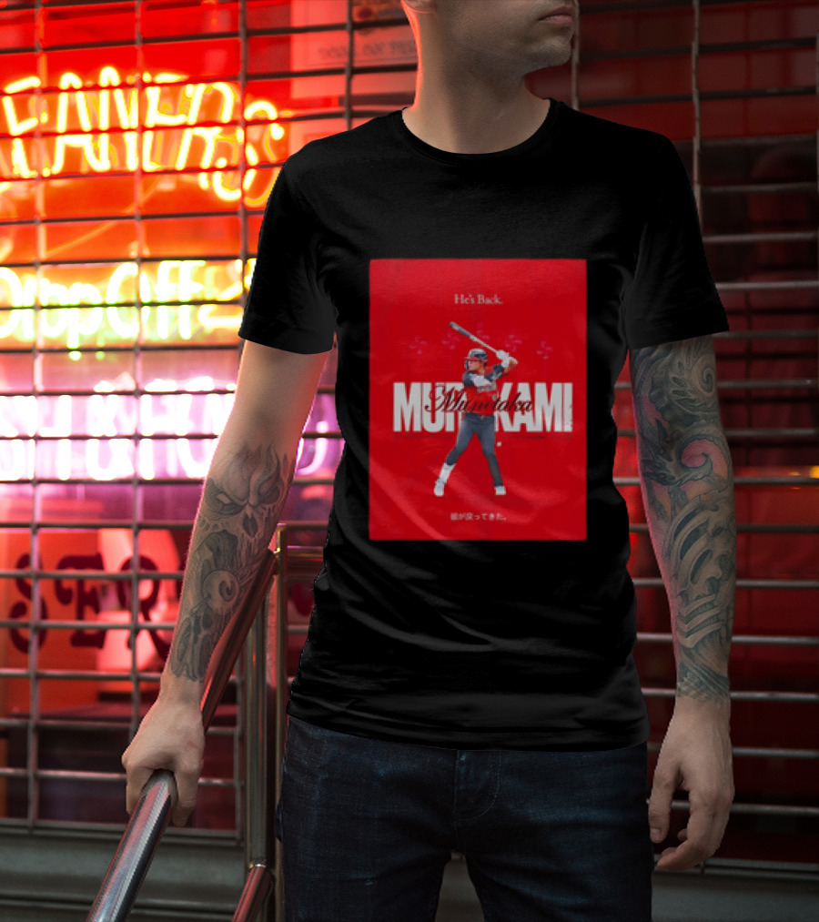 He's Back 2026 American League All Star Munetaka Murakami T-Shirt