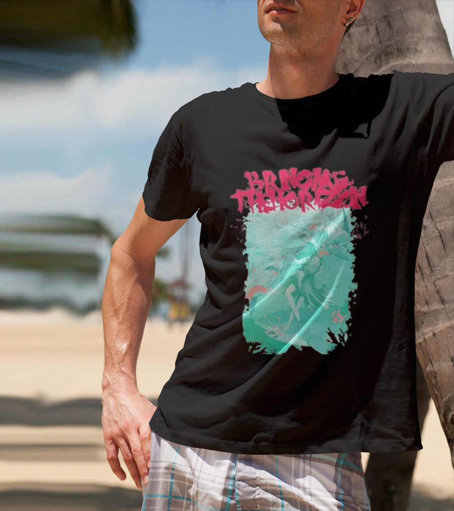 Bring Me The Horizon Shark Attack Artwork 2026 T-Shirt