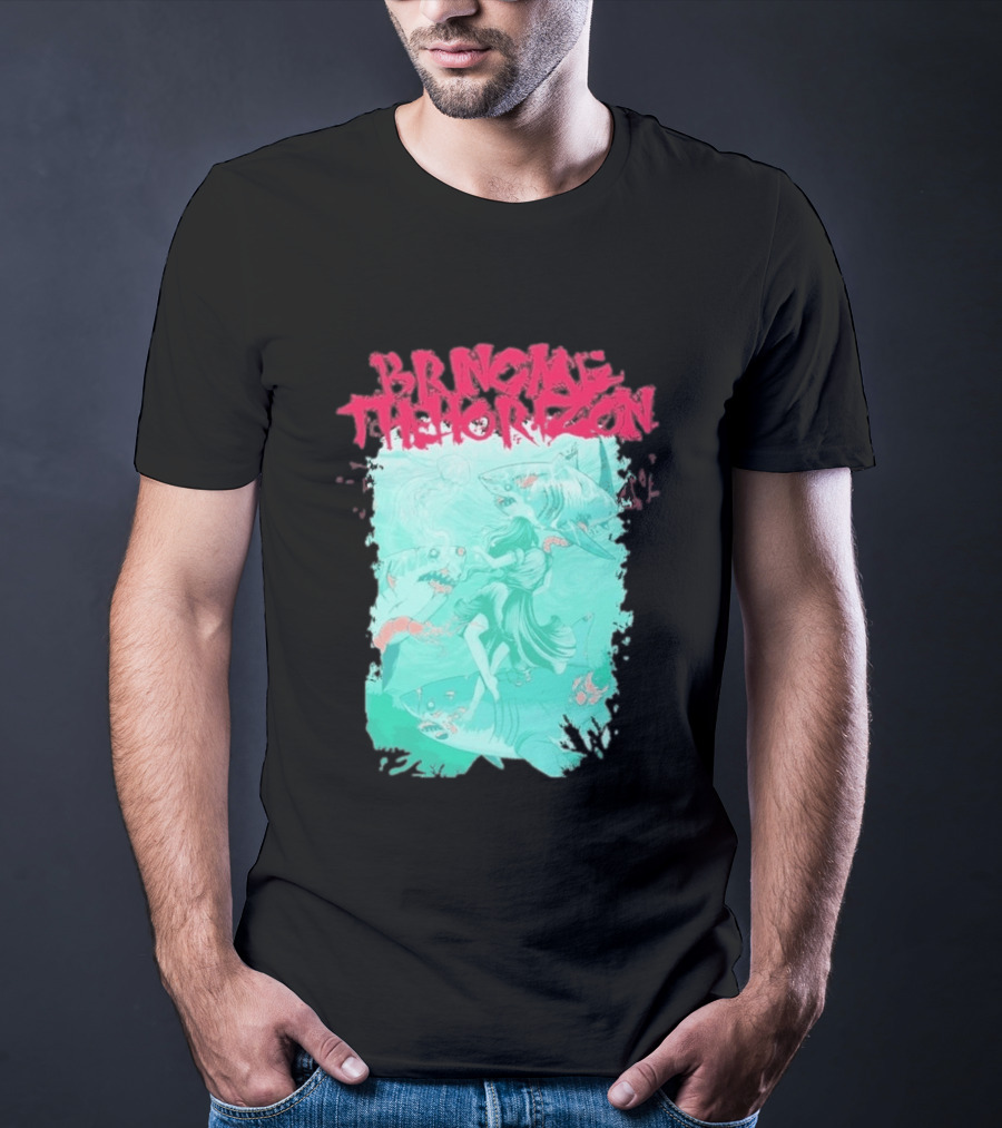 Bring Me The Horizon Shark Attack Artwork 2026 T-Shirt