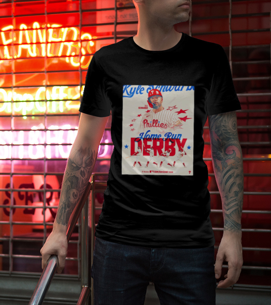 Kyle Schwarber Phillies Home Run Derby 2026 T-Shirt