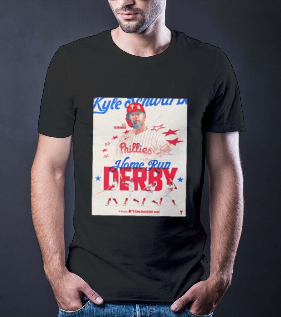 Kyle Schwarber Phillies Home Run Derby 2026 T-Shirt