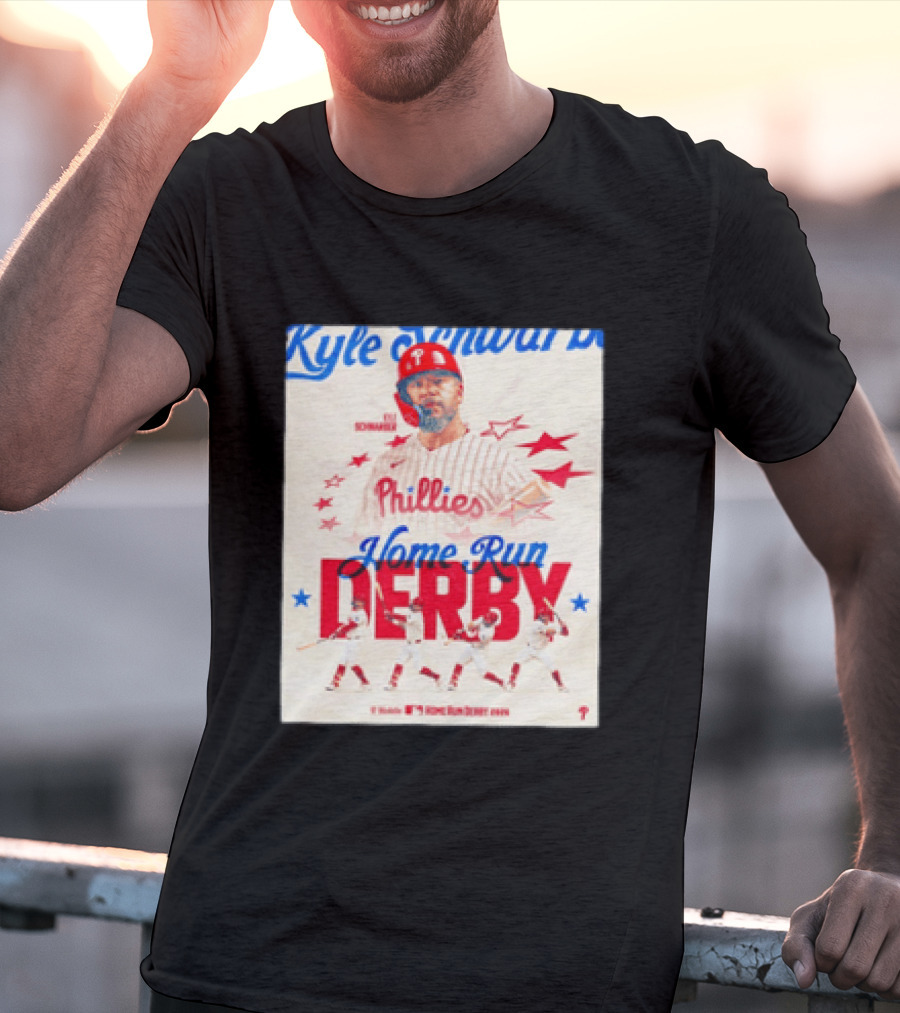Kyle Schwarber Phillies Home Run Derby 2026 T-Shirt